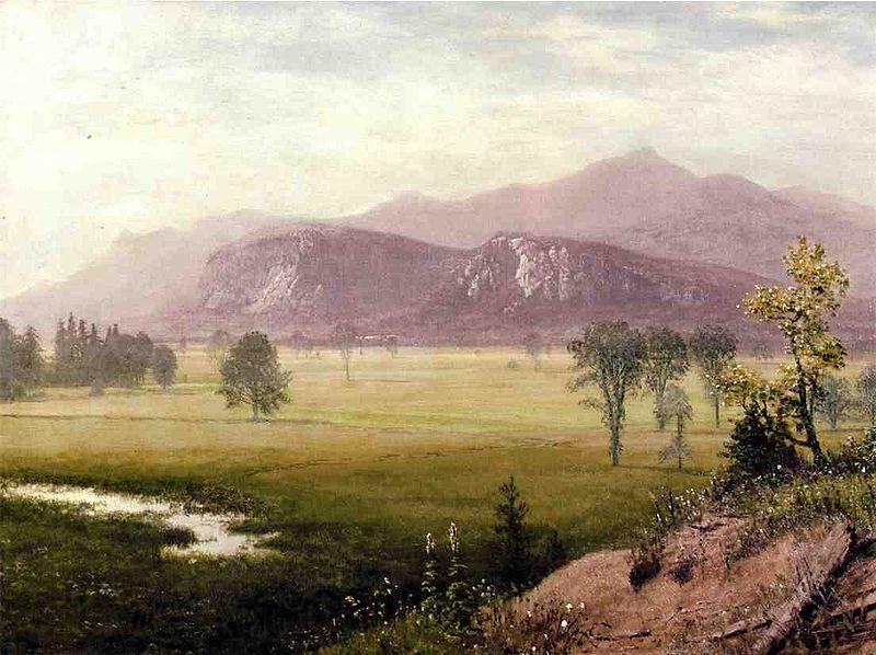Albert Bierstadt Albert Bierstadt Conway Meadows New Hampshire France oil painting art